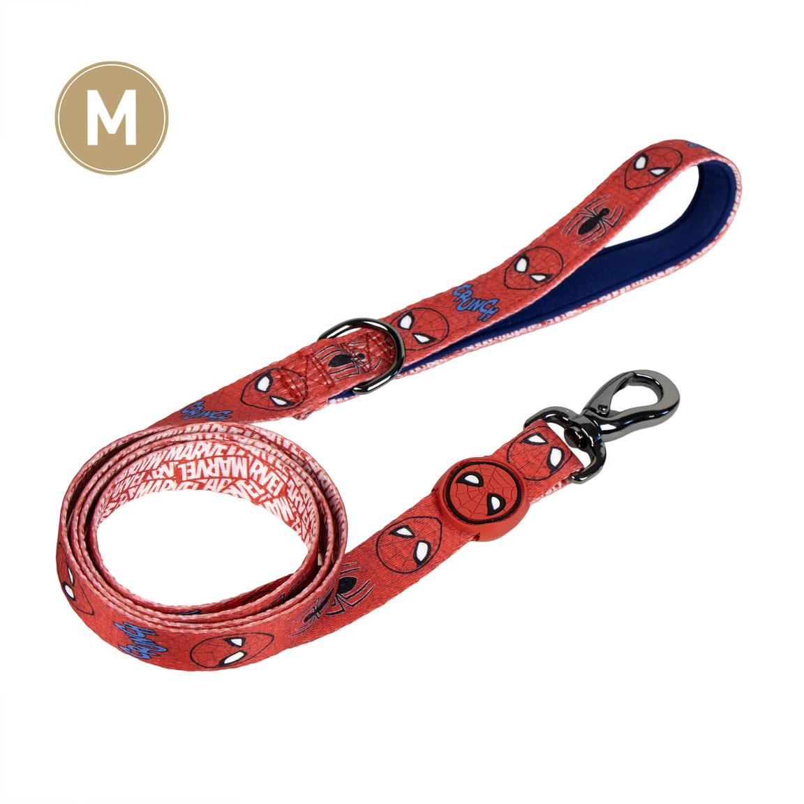 Correa para perros Spiderman M